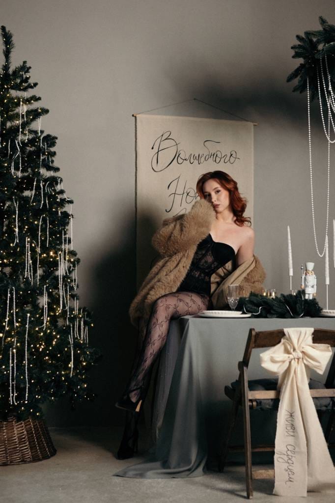 Новогодняя фотосессия в Aesthetics Studio
